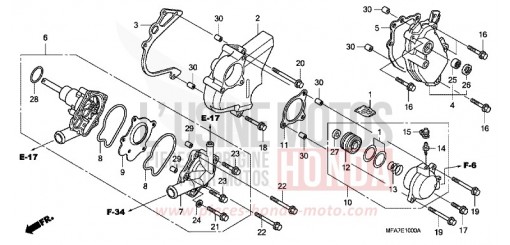 POMPE A EAU CBF10007 de 2007